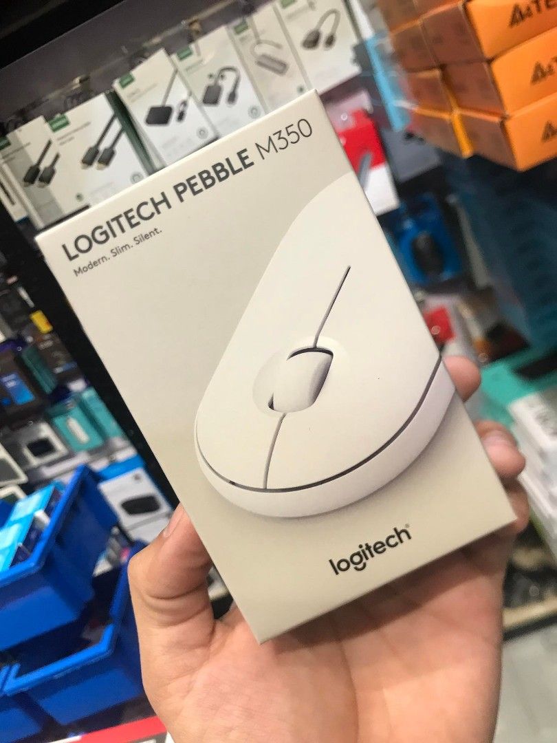 Logitech M350 Wireless Mouse Pebble Off-White With Bluetooth (Category: Mouse & Mousepads) located in Makati City. Submitted by techubstoreandaccessories (Listing ID 1220745756, Image 3). Description: Logitech M350 Wireless Mouse Pebble Off-White With Bluetooth Onhand ready to ship‼️‼️ ✅BRANDNEW ORIGINAL & SEALED ✅ACTUAL PICTURE POSTED ✅ACCEPT WALK IN/PICK UP CLIENT (Mon-Fri 8am-7pm)( Saturday10am-4pm) 📍Location: Evangelista St. Makati City ✅ACC