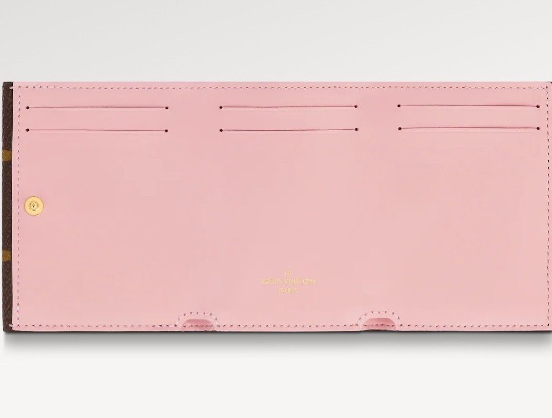 Louis Vuitton M81665 Celeste Wallet, Brown, One Size