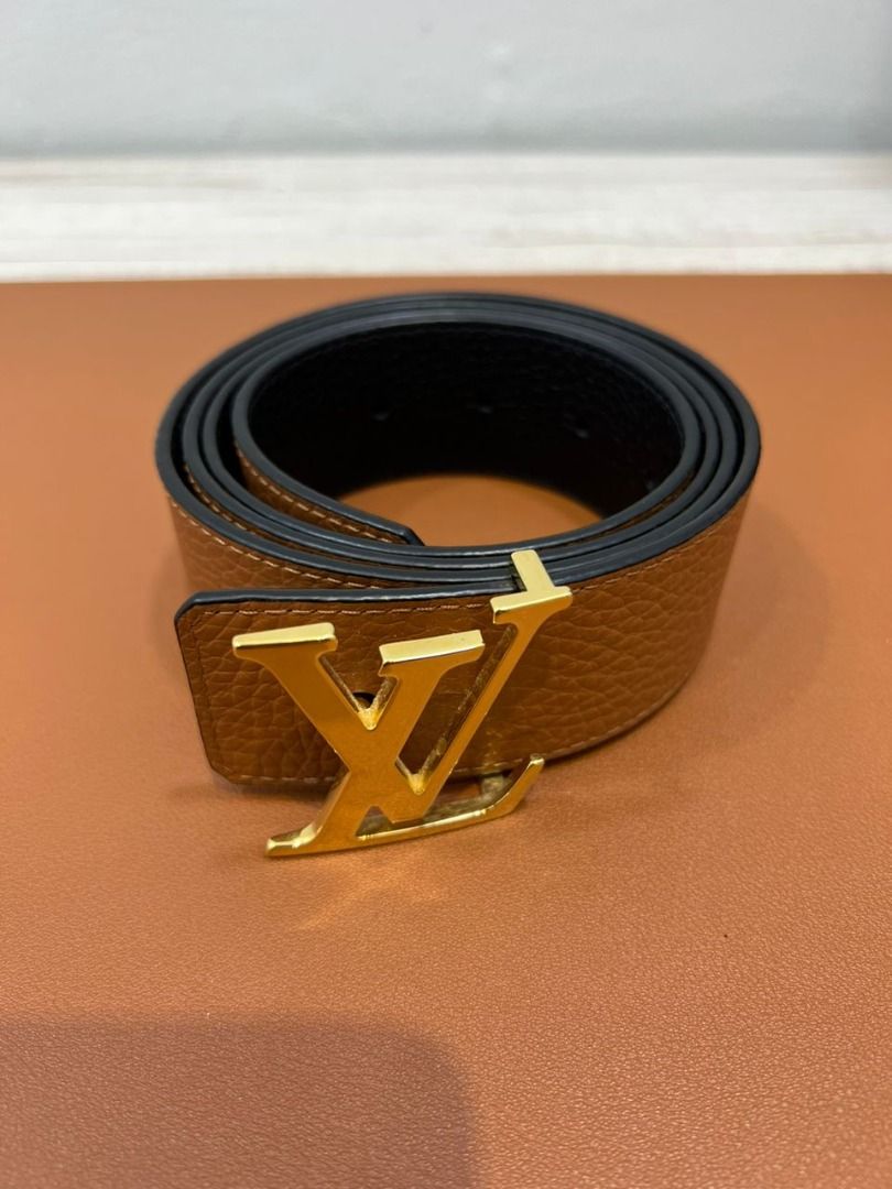 LV Initiales 40mm Reversible Taurillon Leather - Accessories