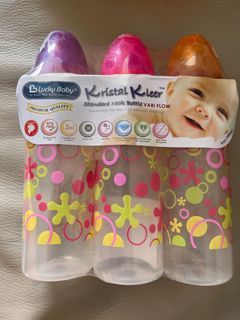 Lucky Baby Kristal Kleer3 Pcs Standard Neck Bottle-8Oz-240Ml