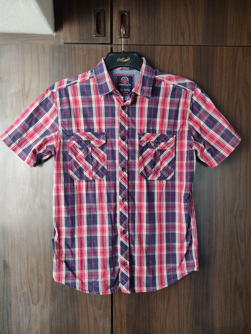 Lumberjack check shirt free tracked mail