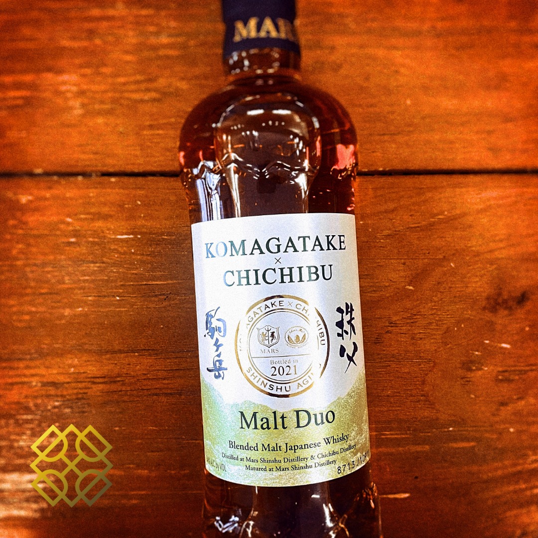 Mars - Malt Duo Komagatake 駒ケ岳x Chichibu 秩父, 54% - Whisky