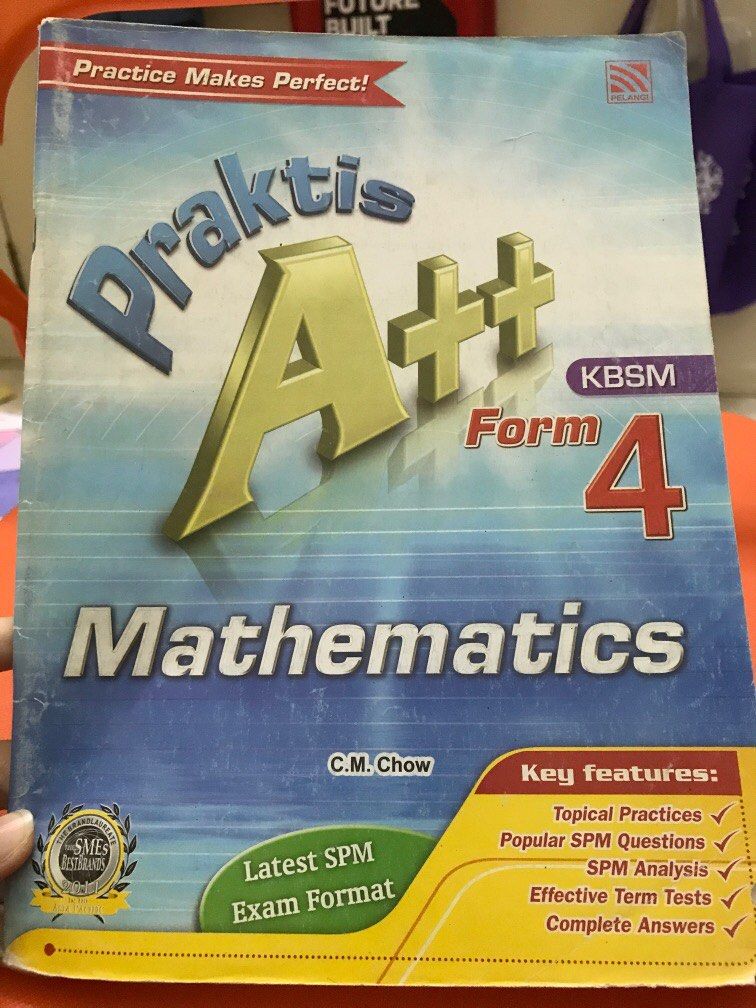 mathematics form 4, Hobbies & Toys, Books & Magazines, Textbooks on