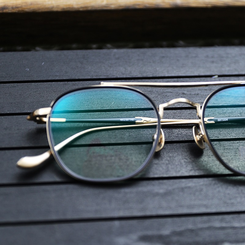 MATSUDA ,M3077 #MBK/BG, SIZE: 49-20-145 - 眼鏡