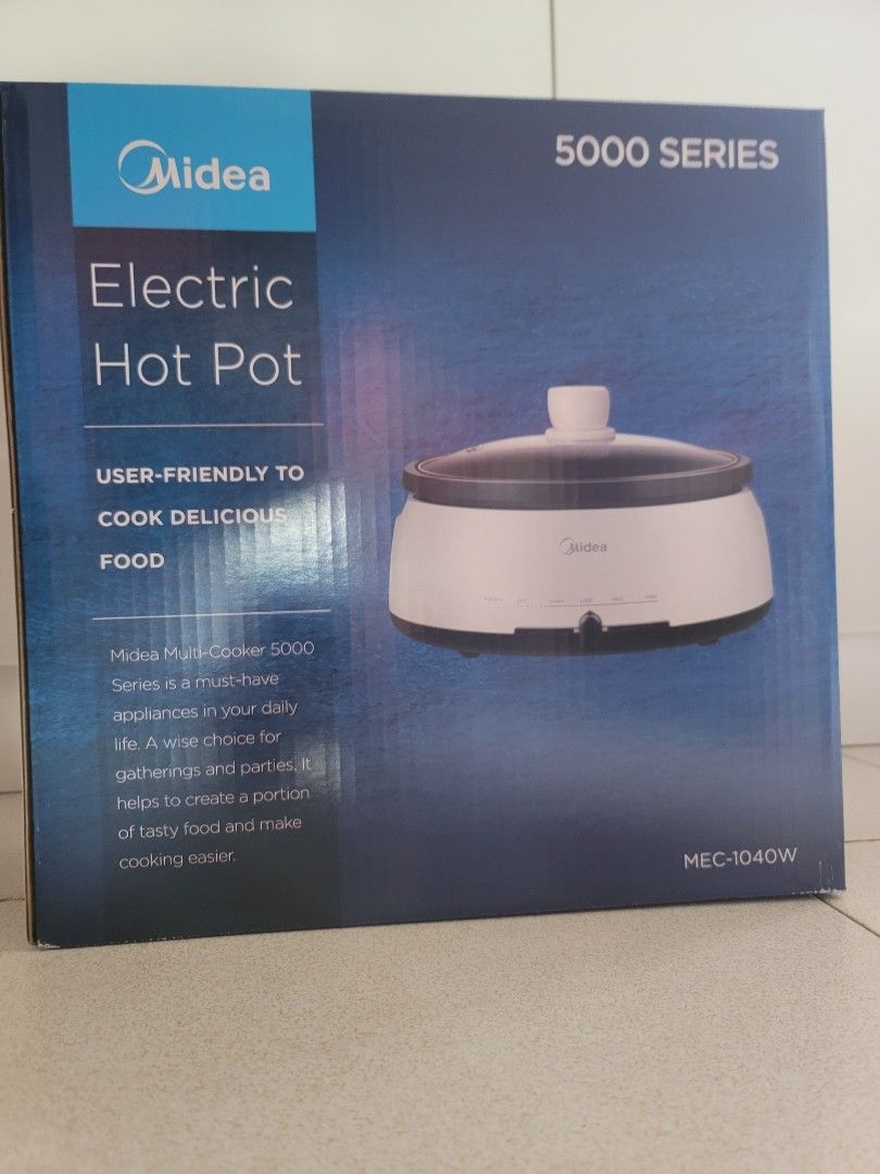 Midea electric hot pot, TV & Home Appliances, Kitchen Appliances, BBQ