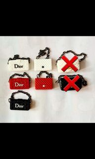 Miniature Branded Bags Keychains