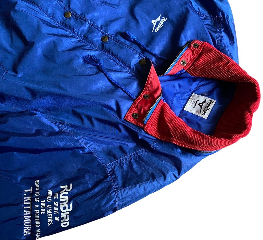 Mizuno Runbird Jacket, Fesyen Pria, Pakaian , Baju Luaran di Carousell