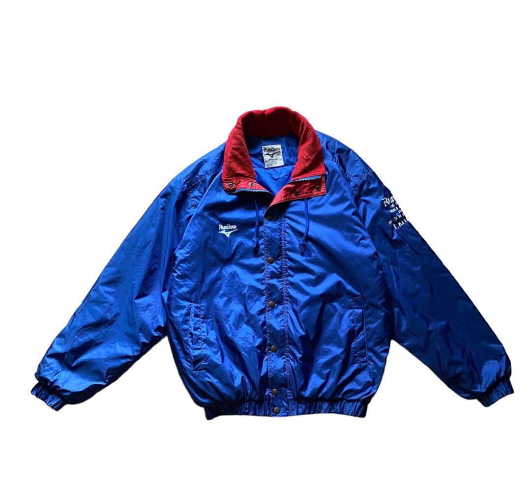 Mizuno Runbird Jacket, Fesyen Pria, Pakaian , Baju Luaran di Carousell