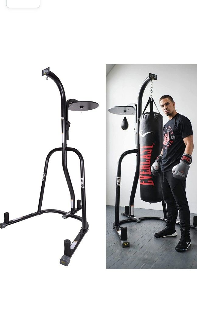 MMB Heavy Bag Speed Bag Floor Stand, Sports Equipment, Exercise