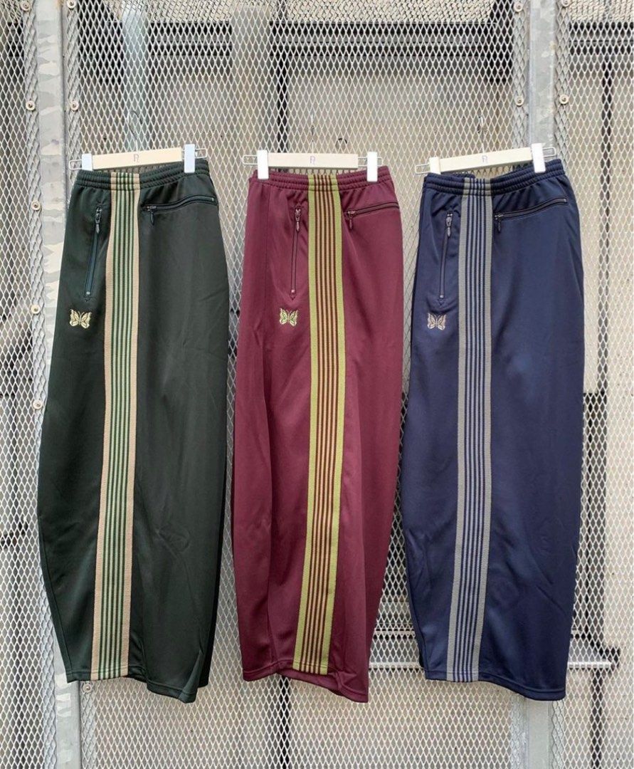 Needles Track Pants 日本製S 碼M 碼, 男裝, 褲＆半截裙, 牛仔褲