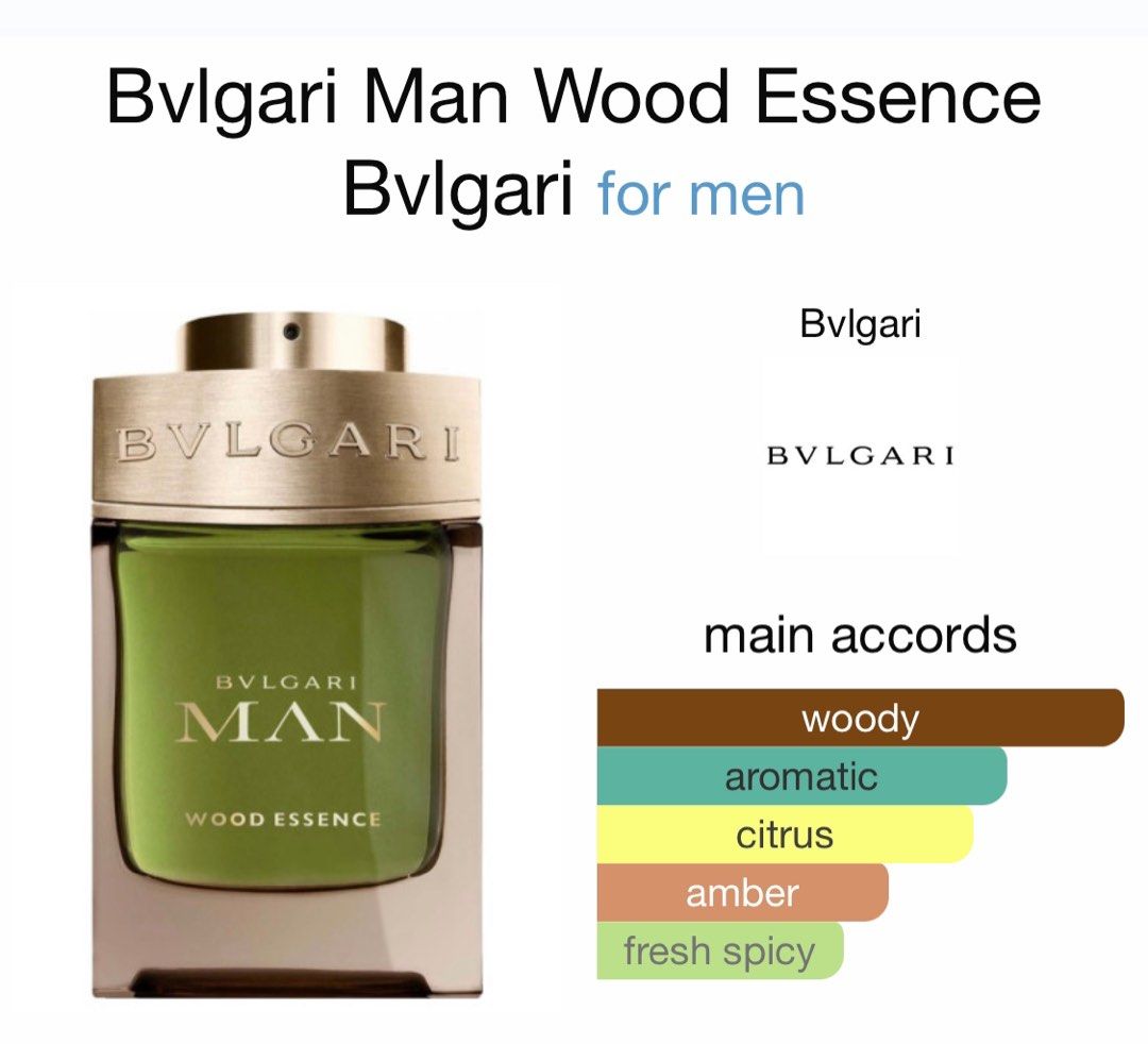 Man wood top essence bvlgari