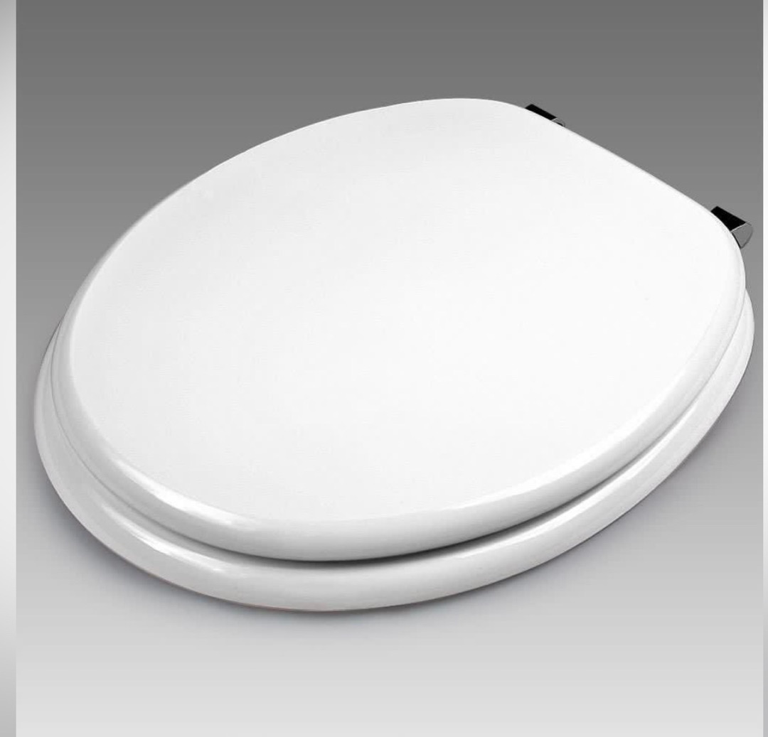 NEW Toilet seat with silent lowering mechanism (new in box) Deuba white