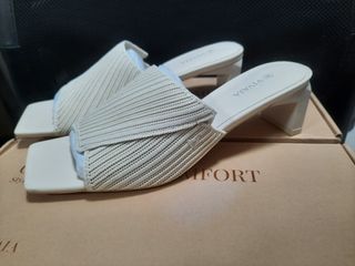 New Vivaia heels, cream / off white, size eu 39, free!
