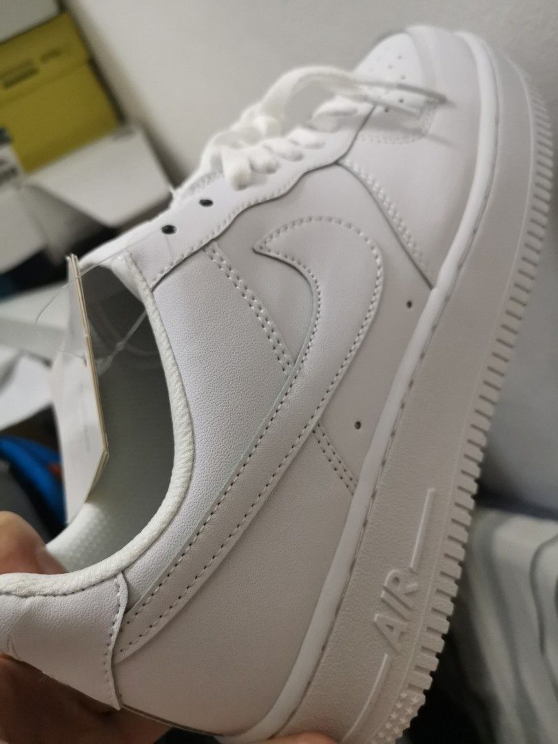 Nike Af1 Air Force One White Sneaker Original Mens Fashion Footwear Sneakers On Carousell 9789