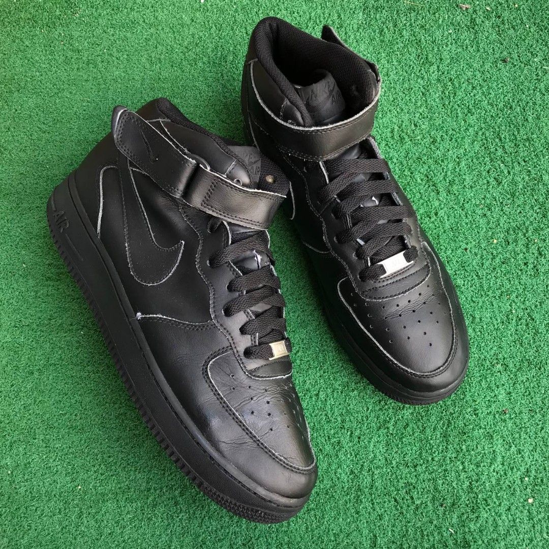 nike af1 all black