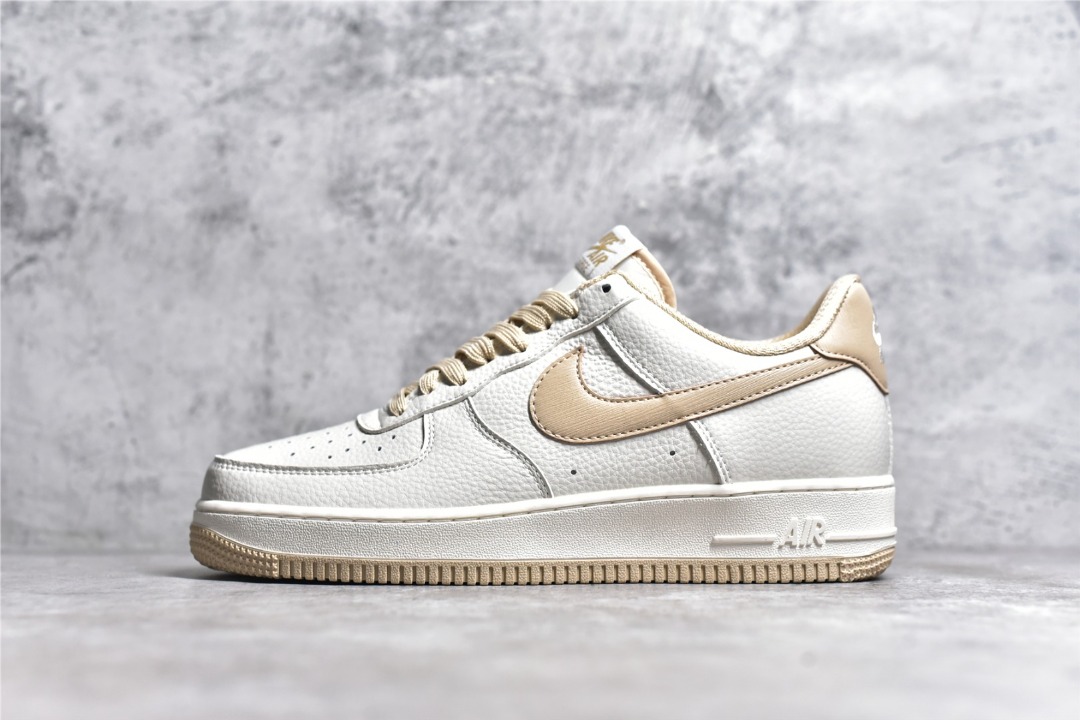 Nike air force ones beige deals