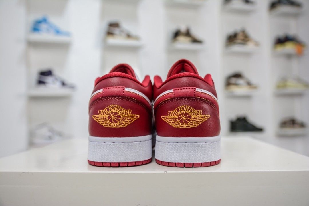 Air Jordan 1 Low Cardinal Red 553560-607