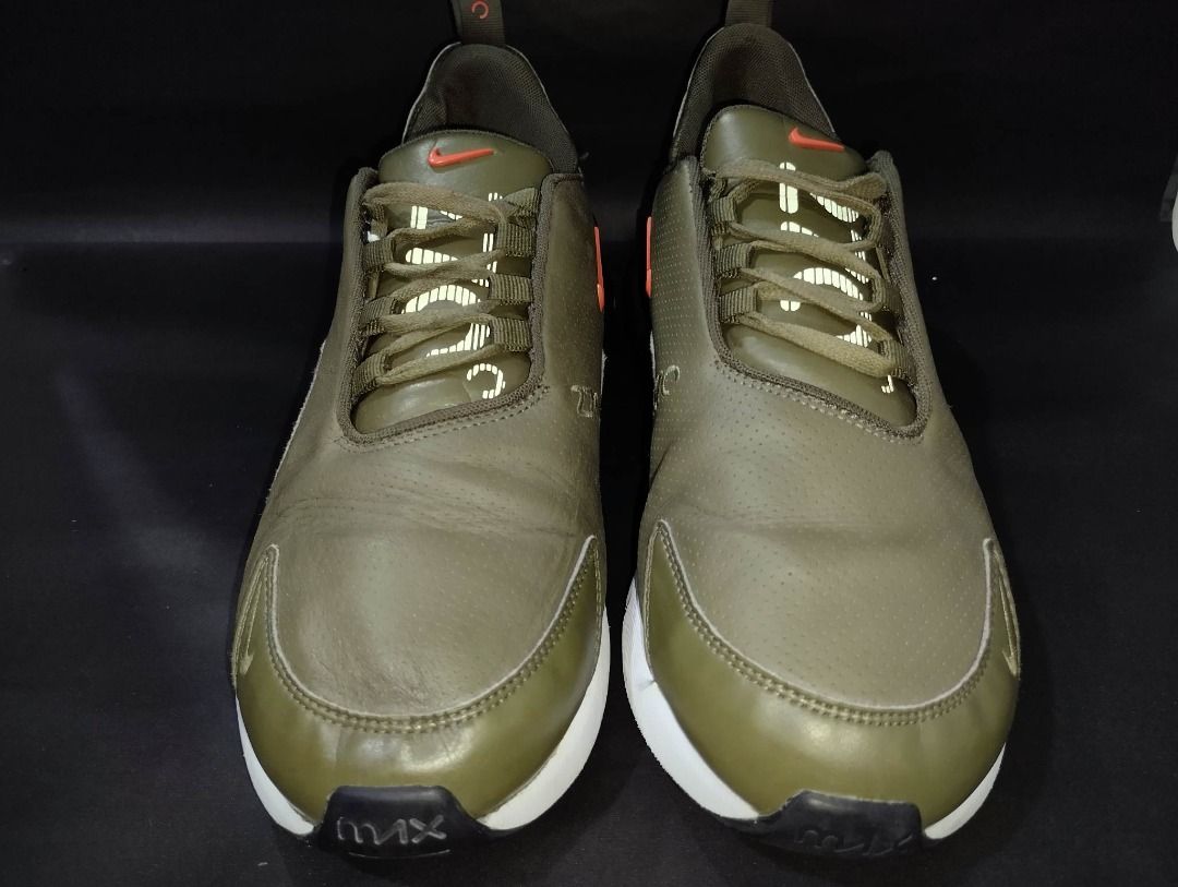 Nike air max deals 270 premium leather olive