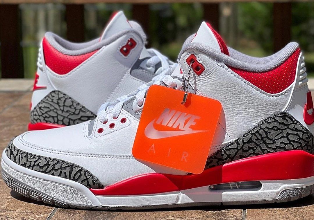 Nike air jordan outlet 3 fire red