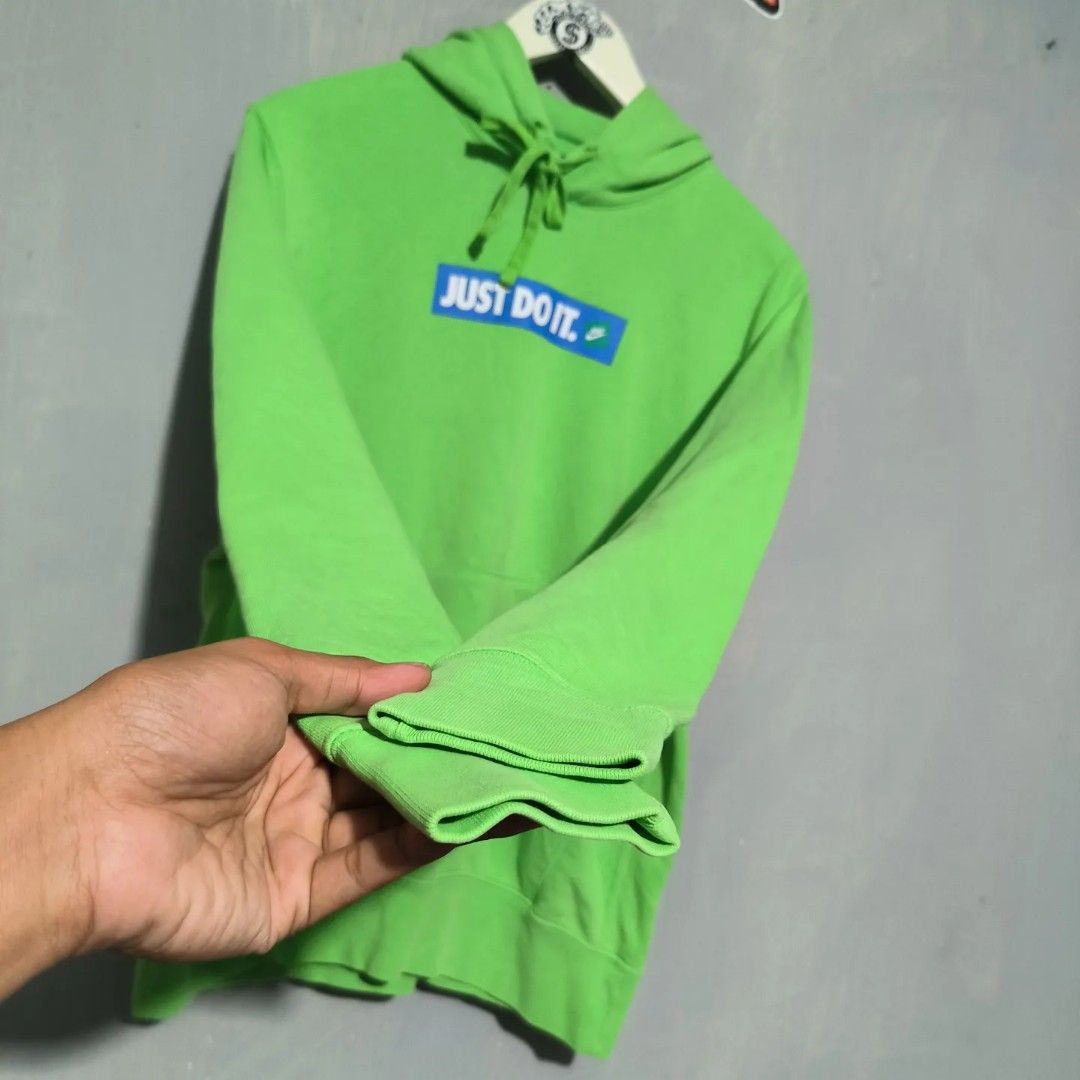 NIKE JUST DO IT HOODIE GREEN ORIGINAL