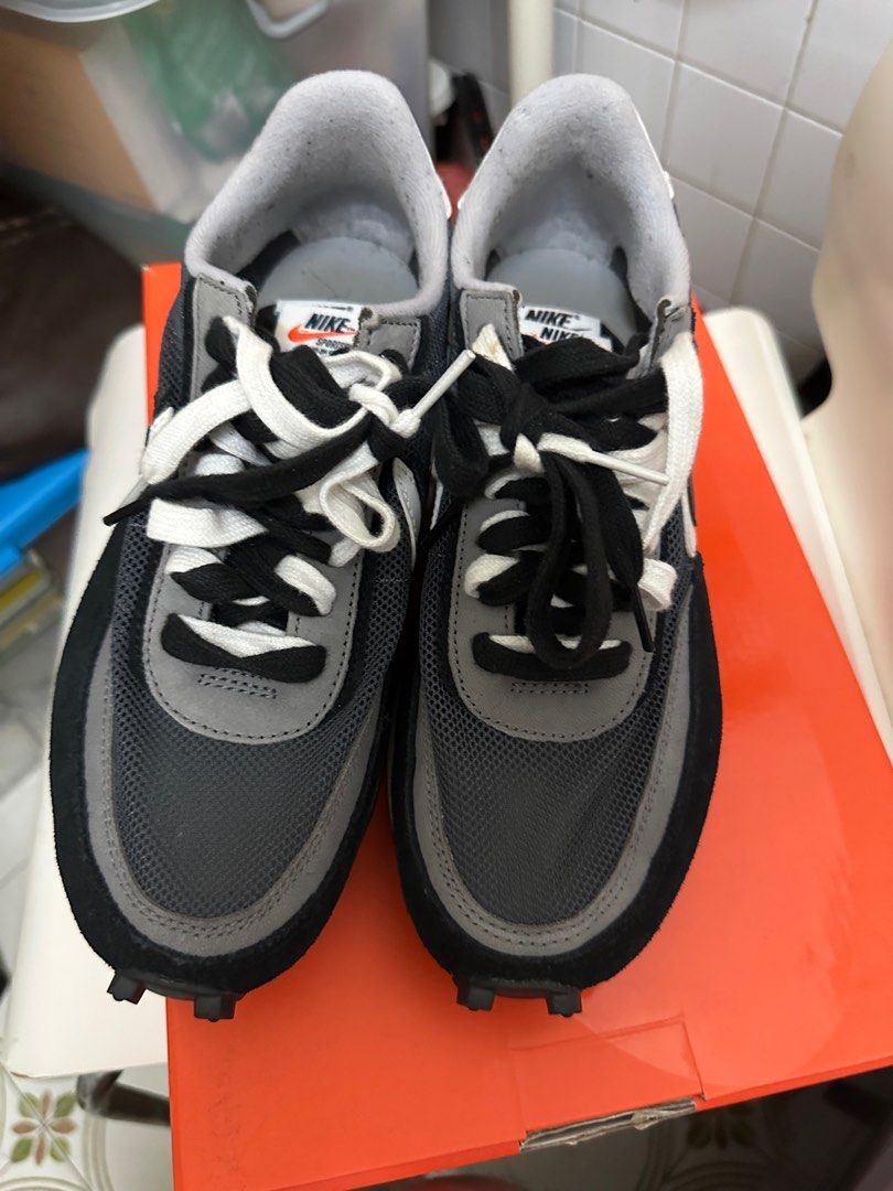 sacai waffle anthracite