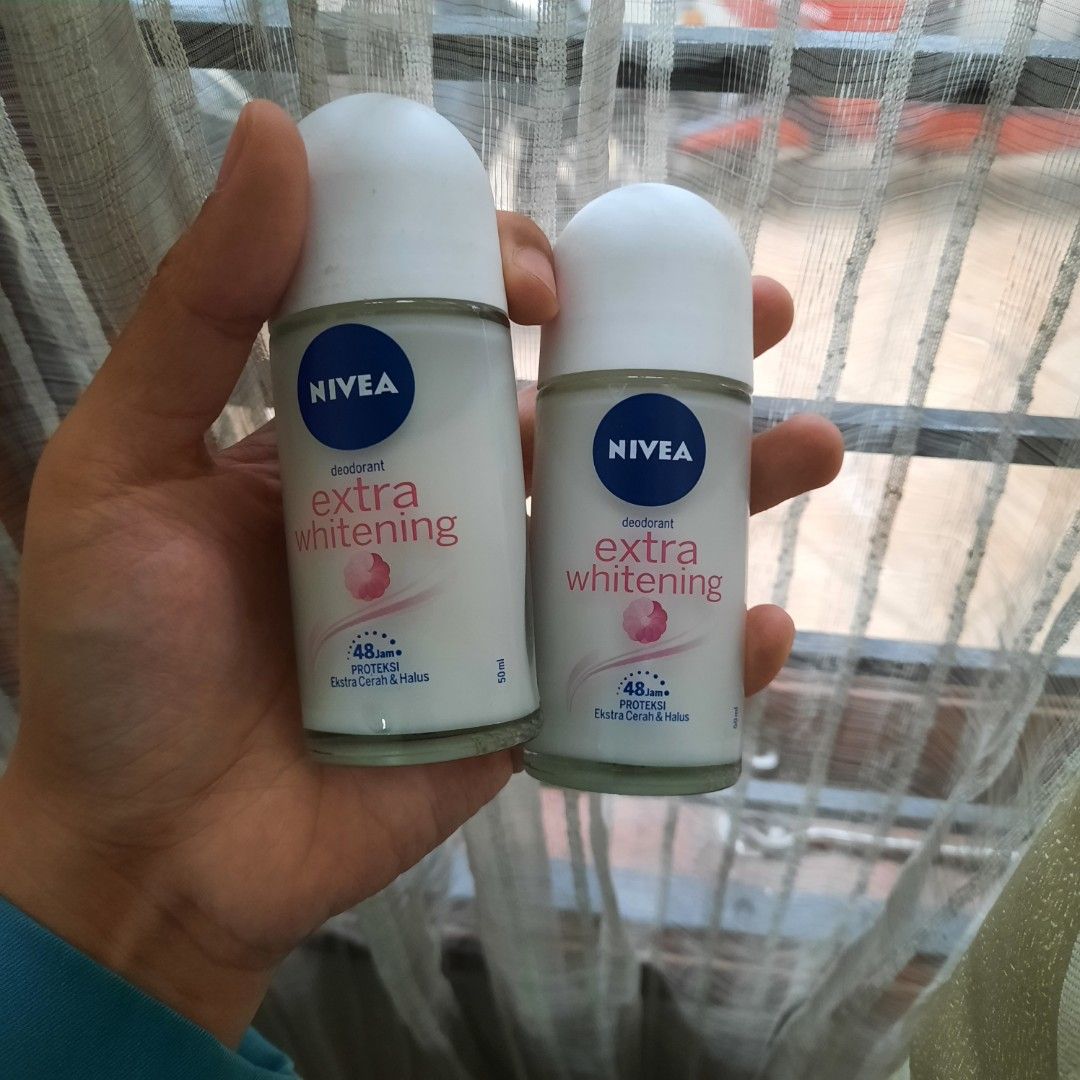 Nivea Deodorant Extra Whitening Roll On 50ml on Carousell