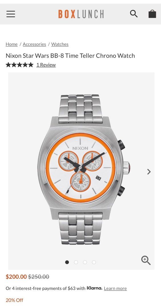 Nixon bb8 deals watch