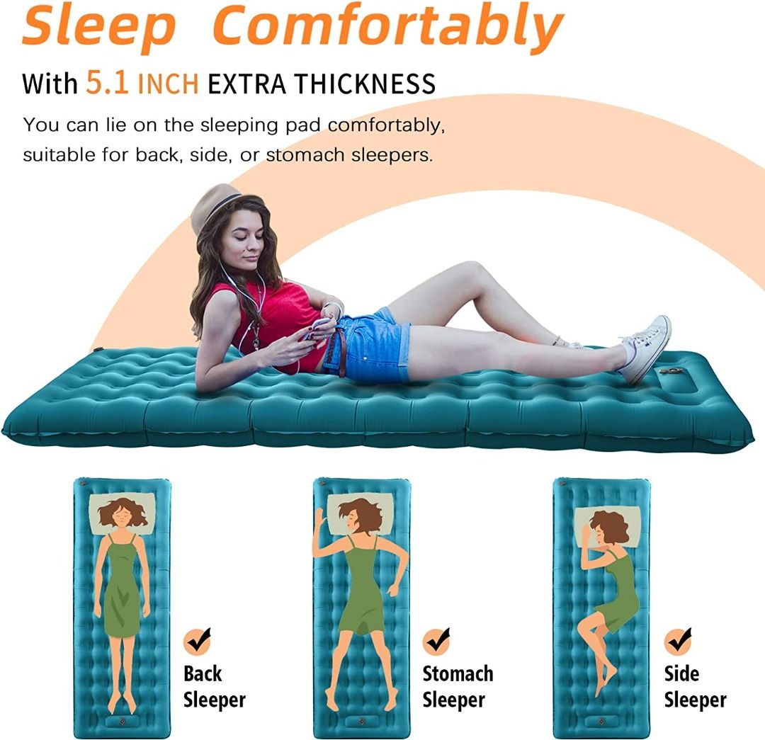 Compact on sale inflatable mattress