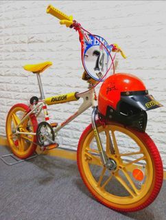 Old School Raleigh RX300 BMX,Rare Raleigh Burner Helmet With Faizal Hussein Autograph and Raleigh Jersey