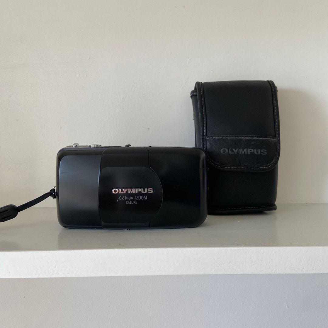 Olympus Mju Zoom Deluxe Film Camera, Photography, Cameras on Carousell