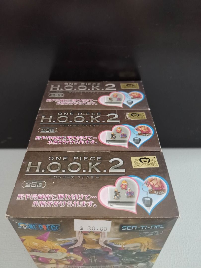 One Piece H.O.O.K. 2 PVC Ladies Figure Magnet (Set of 3)