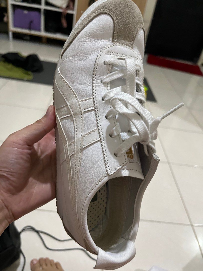 REPRICE ONITSUKA TIGER PUTIH SIZE 40 Fesyen Wanita Sepatu di
