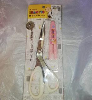 Original Japan Misasa x Peanuts Japan SNOOPY Tailor’s Scissor with Cover for Dress Making Sewing Scissor  Large 20cm