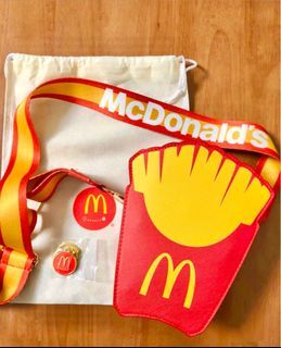 Original McDonald’s Mcd Crossbody Bag Keychain