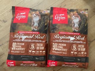 Orijen Regional Red Adult Cat Food 2packs