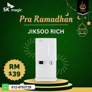 Penapis Air + ICE cube, Promosi!