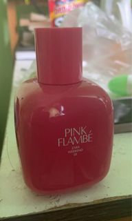 Perfume zara parfume tuberose dan pink flambé original zara weekend