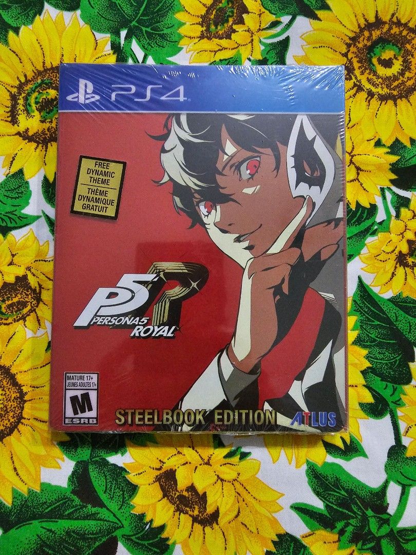PS4 PERSONA 5 ROYAL STEELBOOK EDITION, NEUF SOUS
