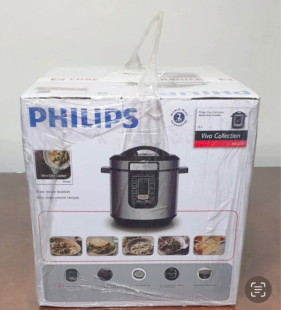 Philips HD2137 Pressure Cooker TV Home Appliances Kitchen Appliances Cookers on Carousell