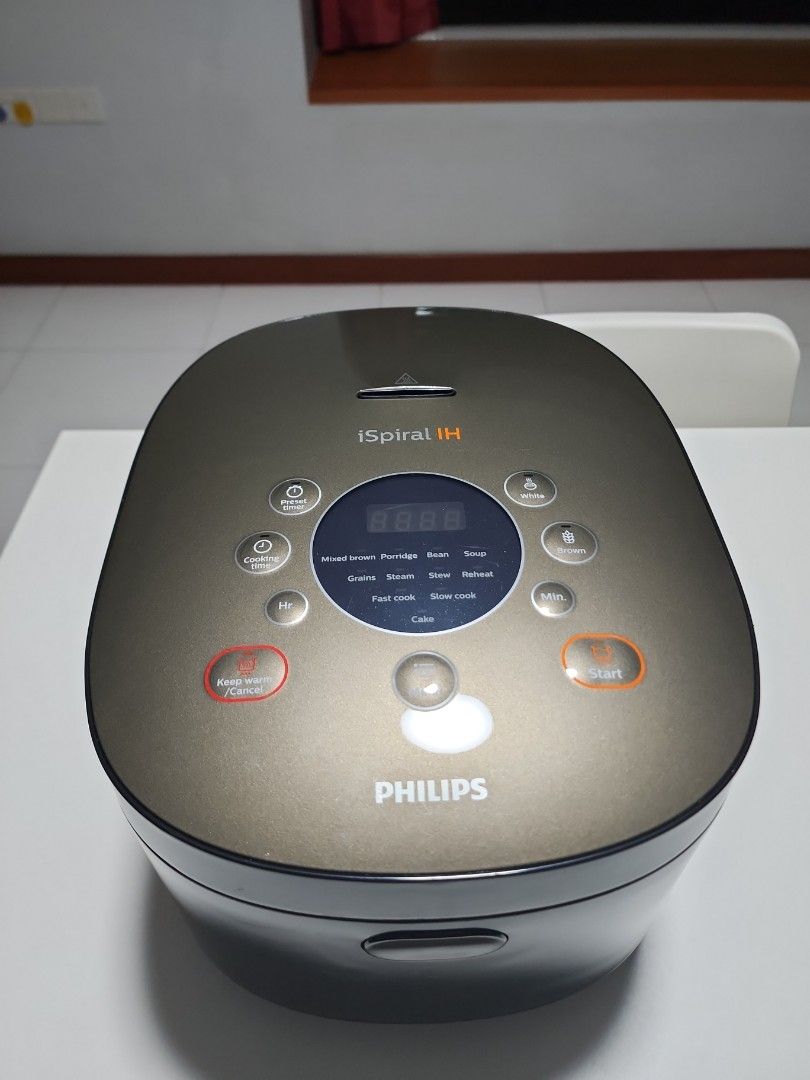 Philips ispiral IH multinasional rice cooker, TV & Home Appliances