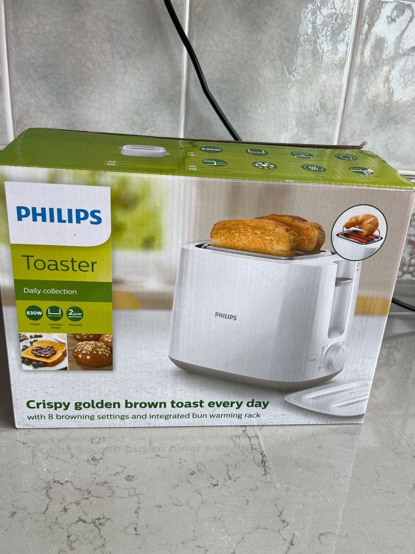 Philips Toaster HD2582/01, TV & Home Appliances, Kitchen Appliances ...
