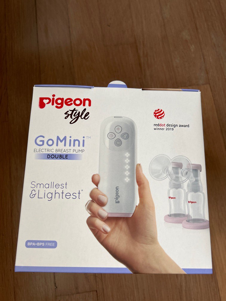 Pigeon GoMini electric breast pump double, Babies & Kids, Nursing