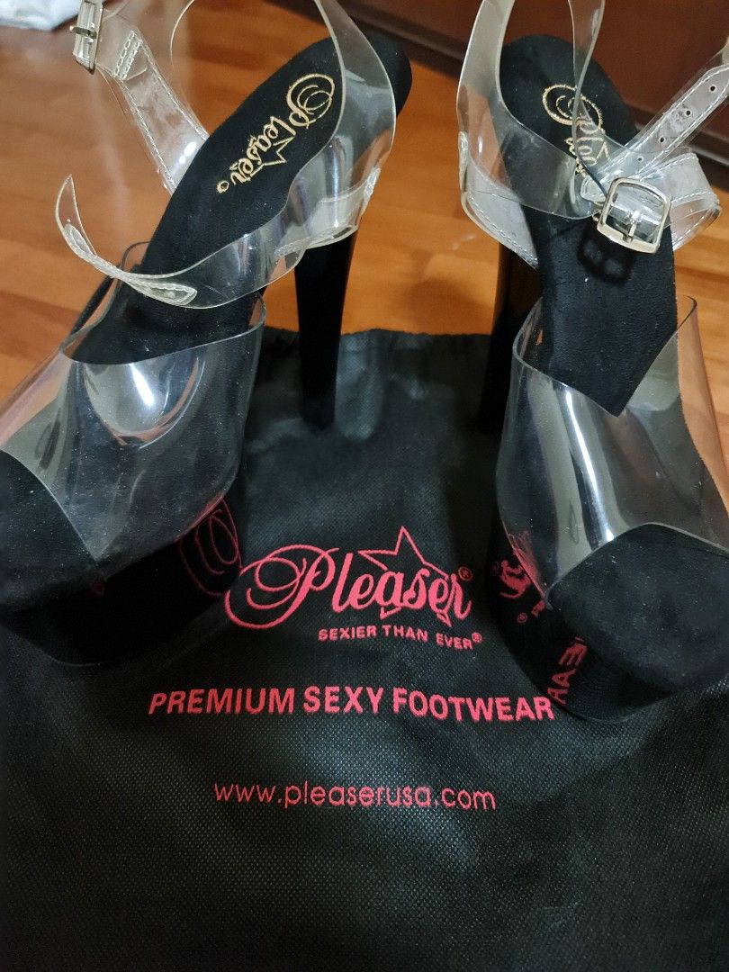 Afdordable Pleaser heels 7 inch size 9