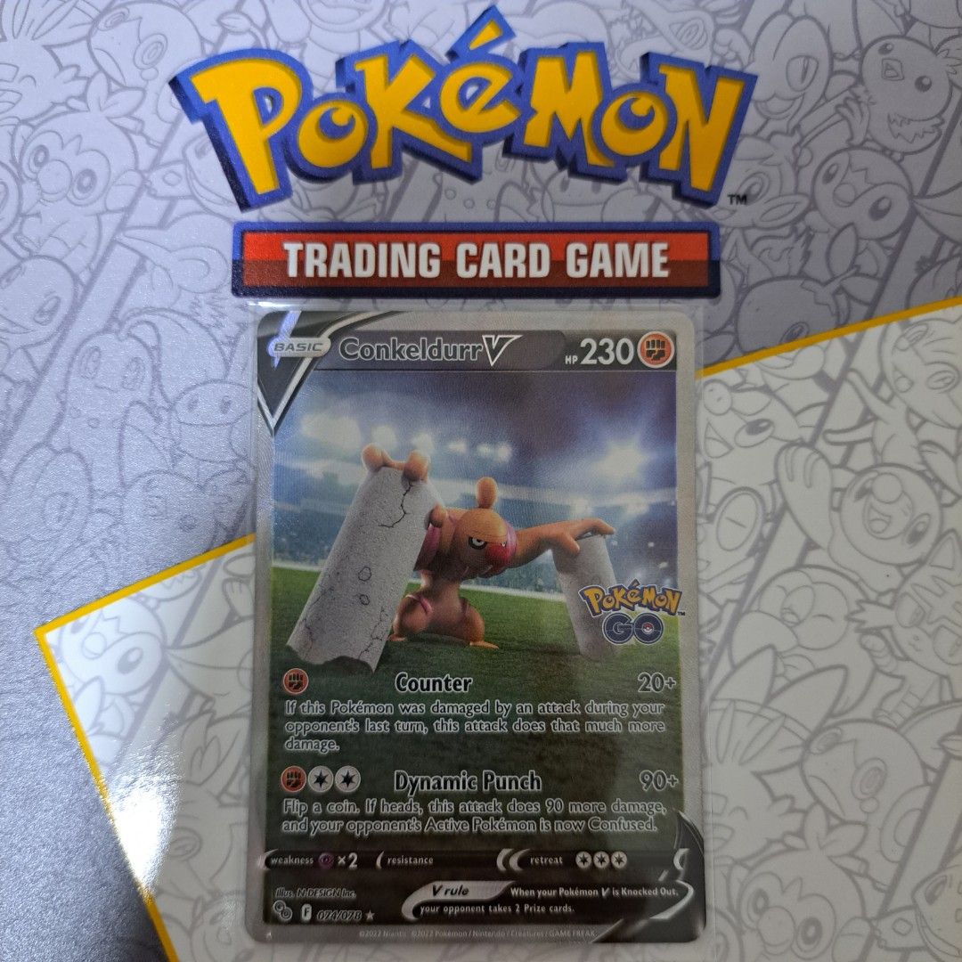 Conkeldurr V SR SA 076/071 S10b Japanese Pokemon Card - Near Mint, Sword &  Shield Era