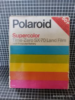 Polaroid Super color SX-70 land Film