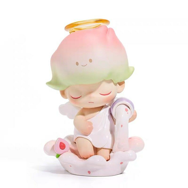 POPMART EXCLUSIVE!] POPMART DIMOO WHITE PEACH GUAVA