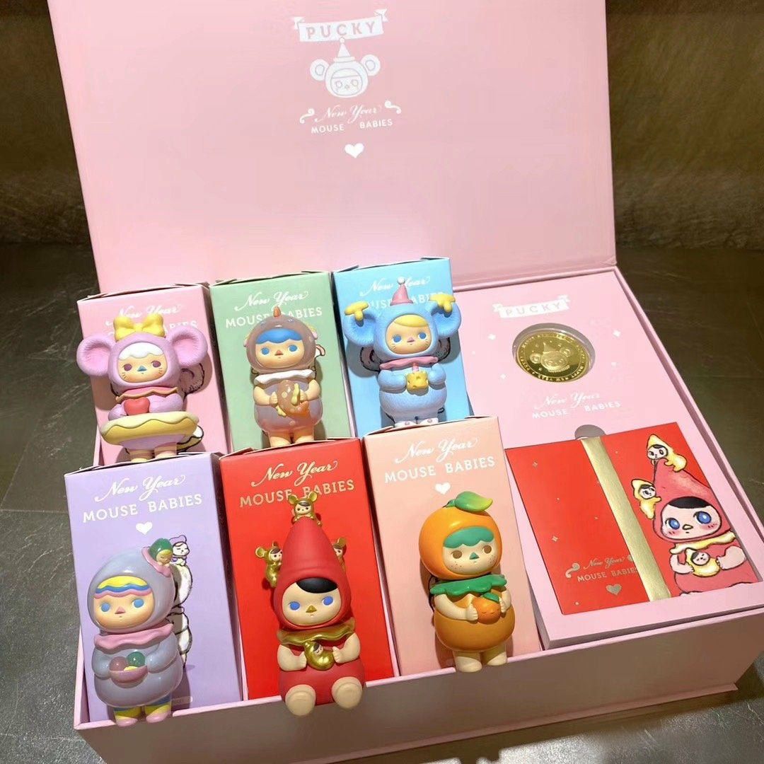 [POPMART LIMITED EDITION] POPMART PUCKY MOUSE BABIES LIMITED CHINESE ...