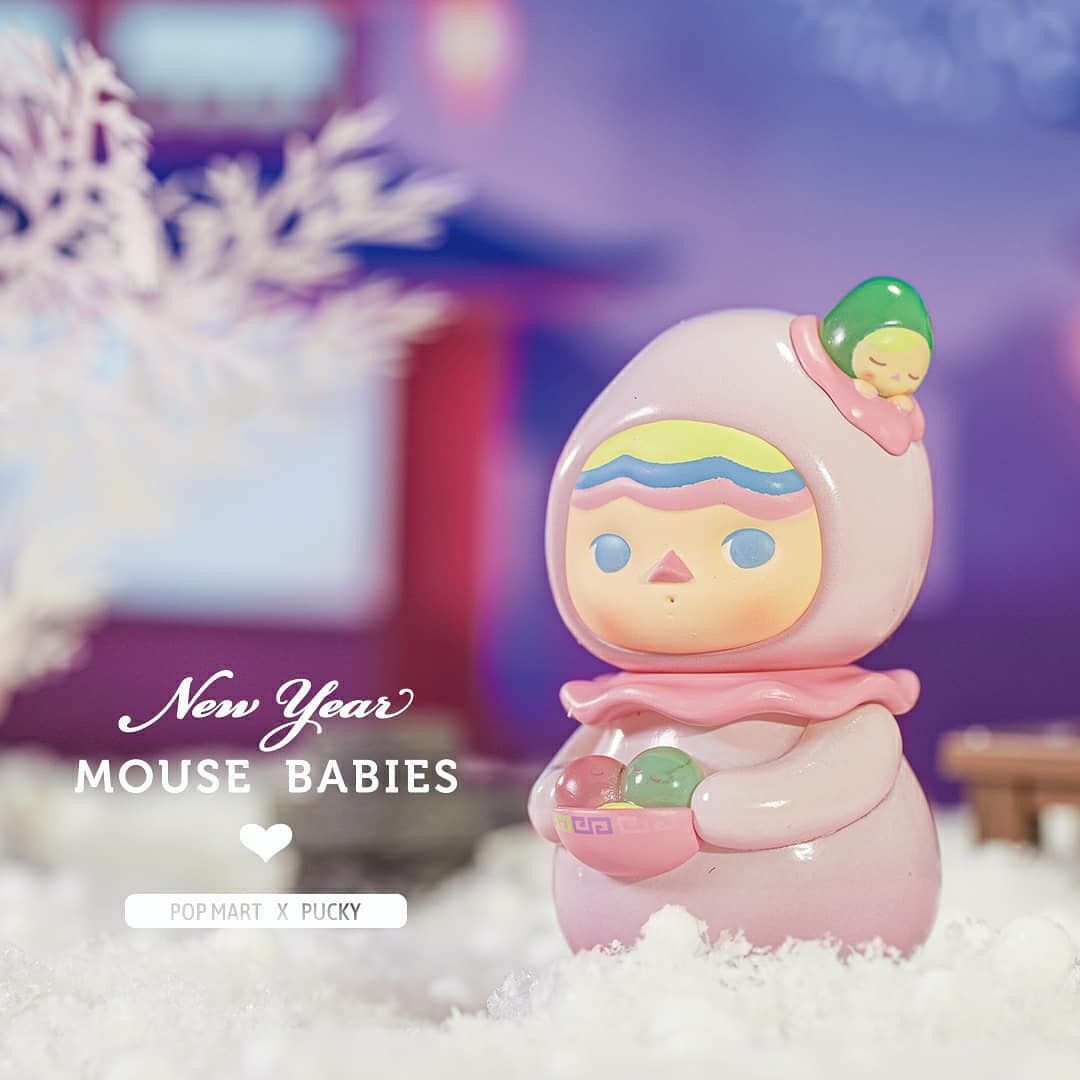 [POPMART LIMITED EDITION] POPMART PUCKY MOUSE BABIES LIMITED CHINESE ...