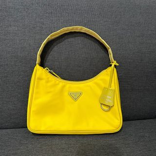 Prada Re-Edition 2000 Mini Bag in Yellow