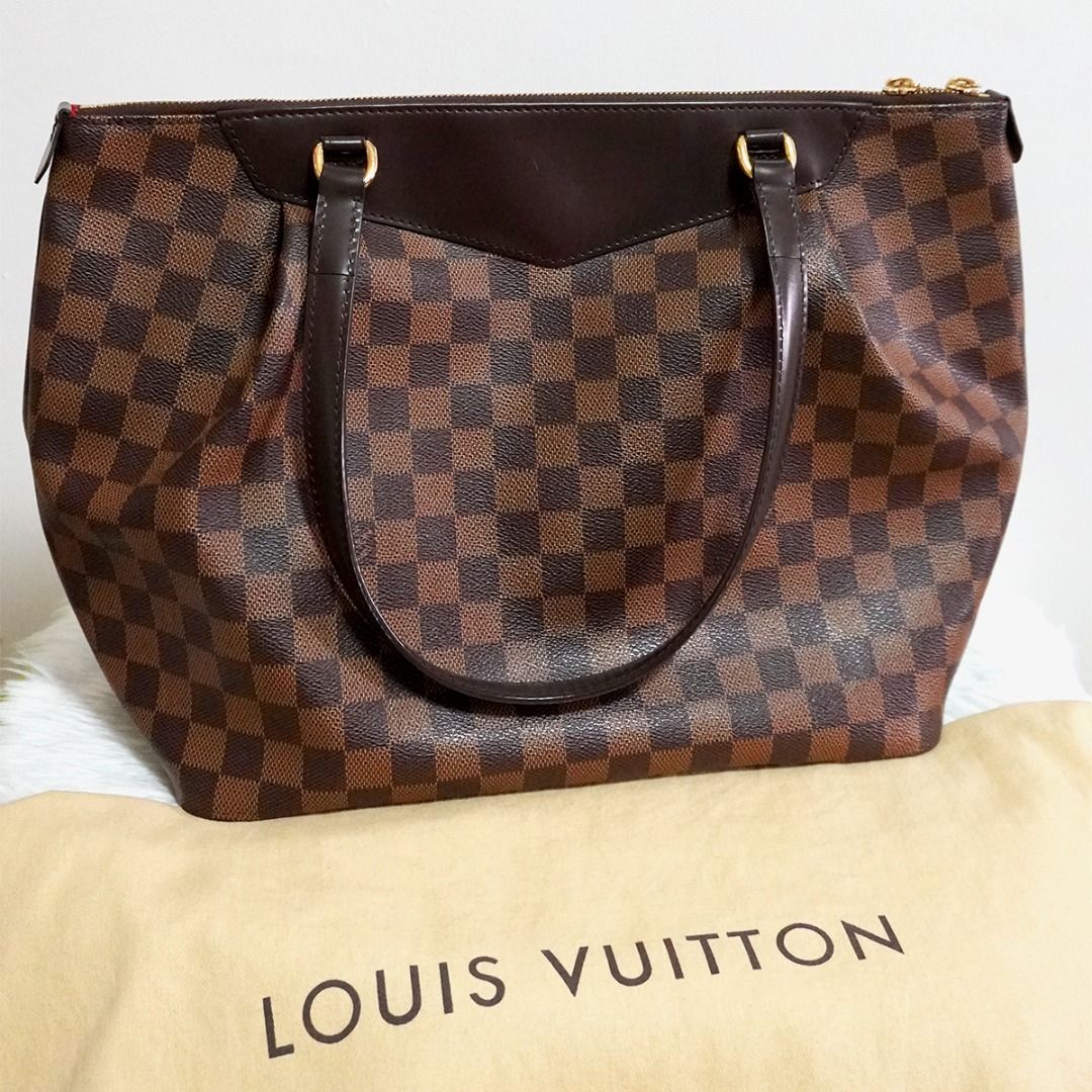 Preowned Louis vuitton damier ebene tote, Luxury, Bags & Wallets on  Carousell